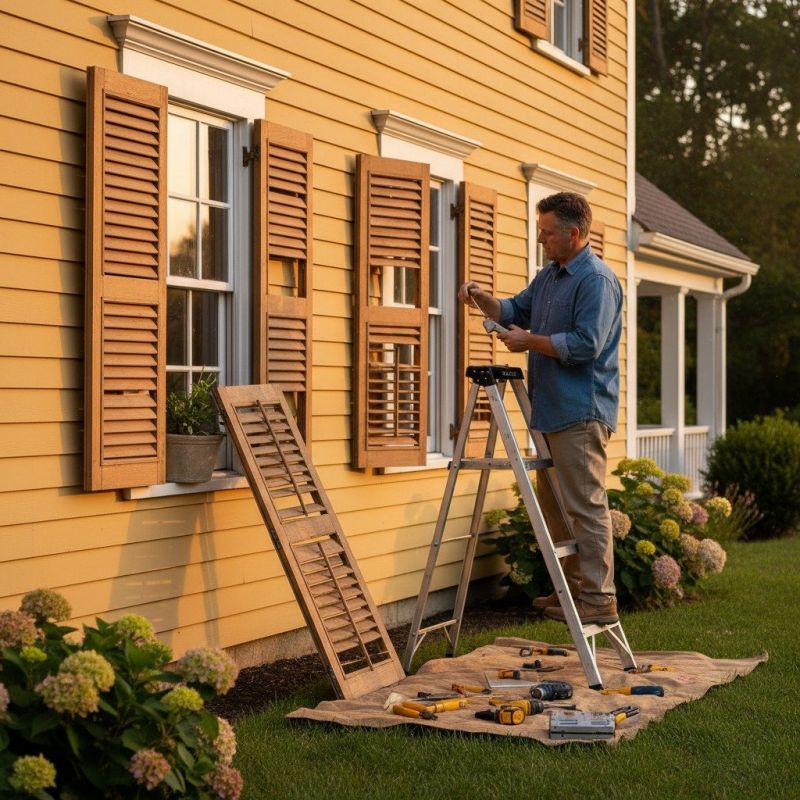 Exterior Shutters Repair