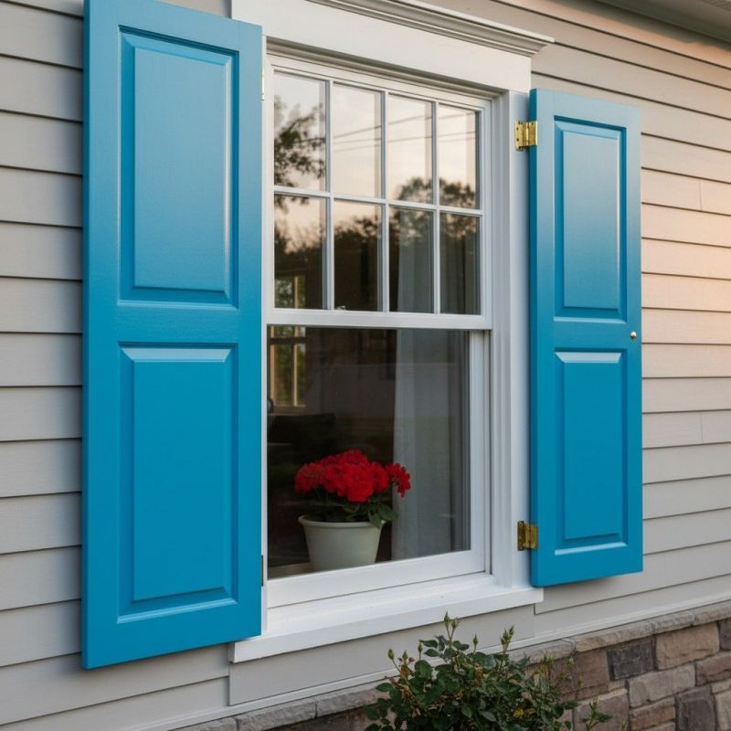 Exterior Shutters Installation detail