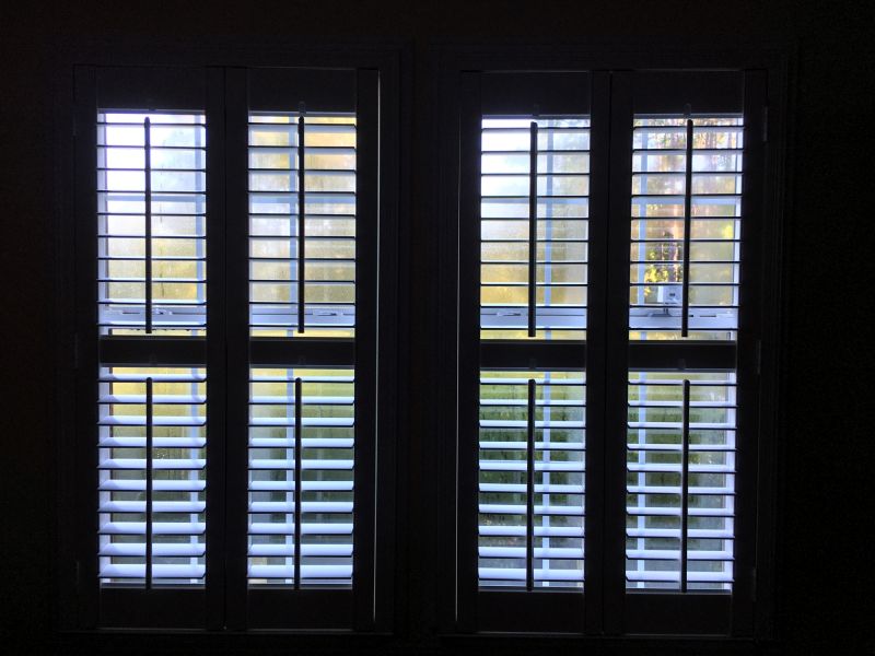 Indoor Shutters Installation detail