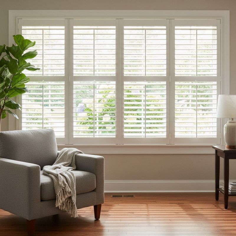 Indoor Shutters Installation detail