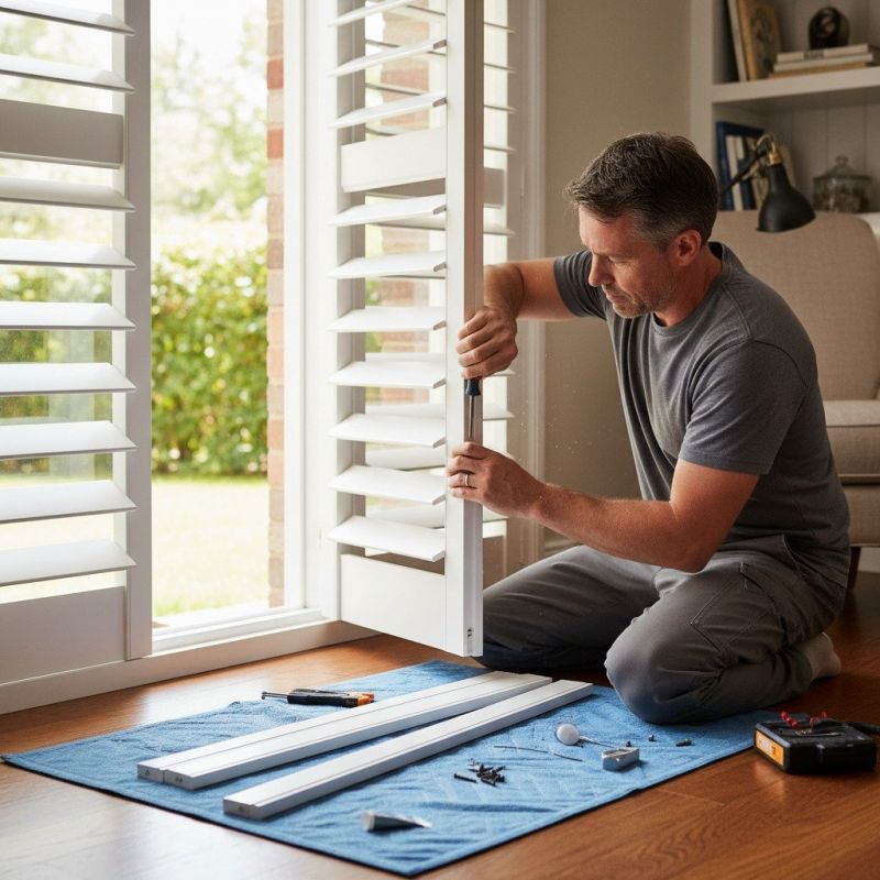 Indoor Shutters Repair detail