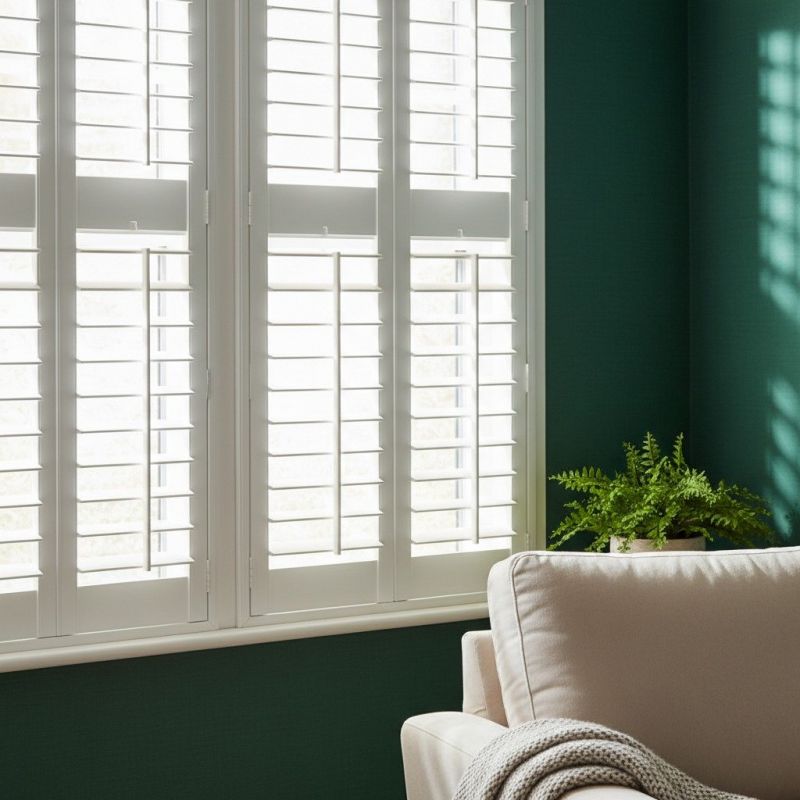 Interior Shutters Installation detail