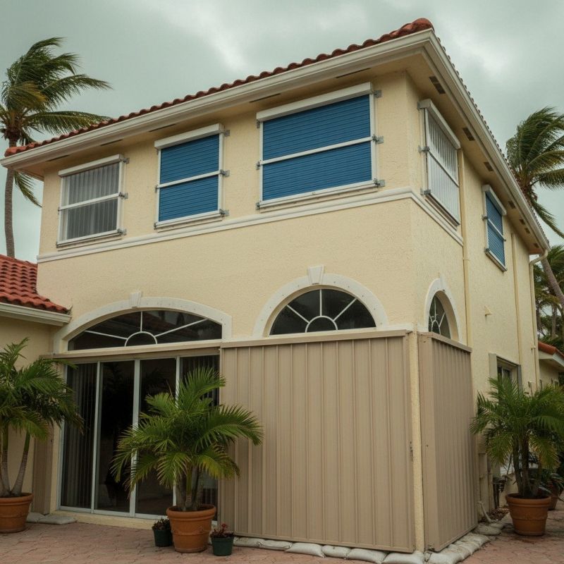 Storm Shutters Installation detail